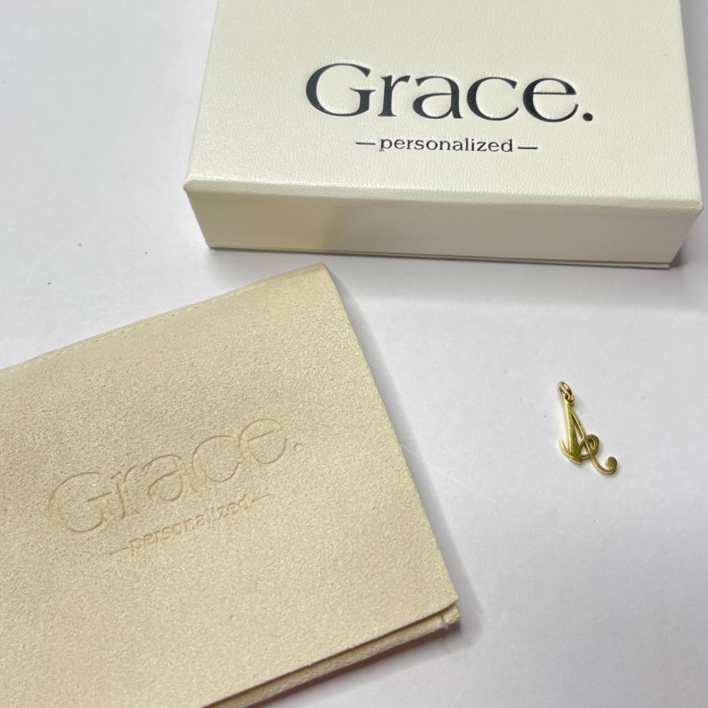 Grace Gold Initial Pendant